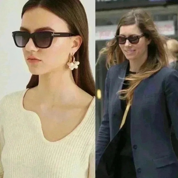 Tom Ford Dark Havana Snowden 52-21-145 Sunglasses - Picture 2 of 11